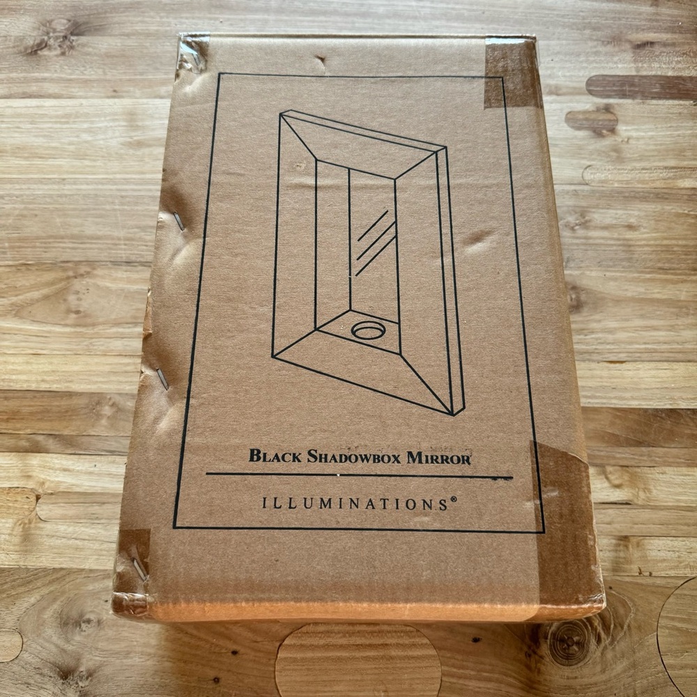 New in box Illuminations mirrored candle wall sconce home decor art ambiance NIB - Picture 2 of 12